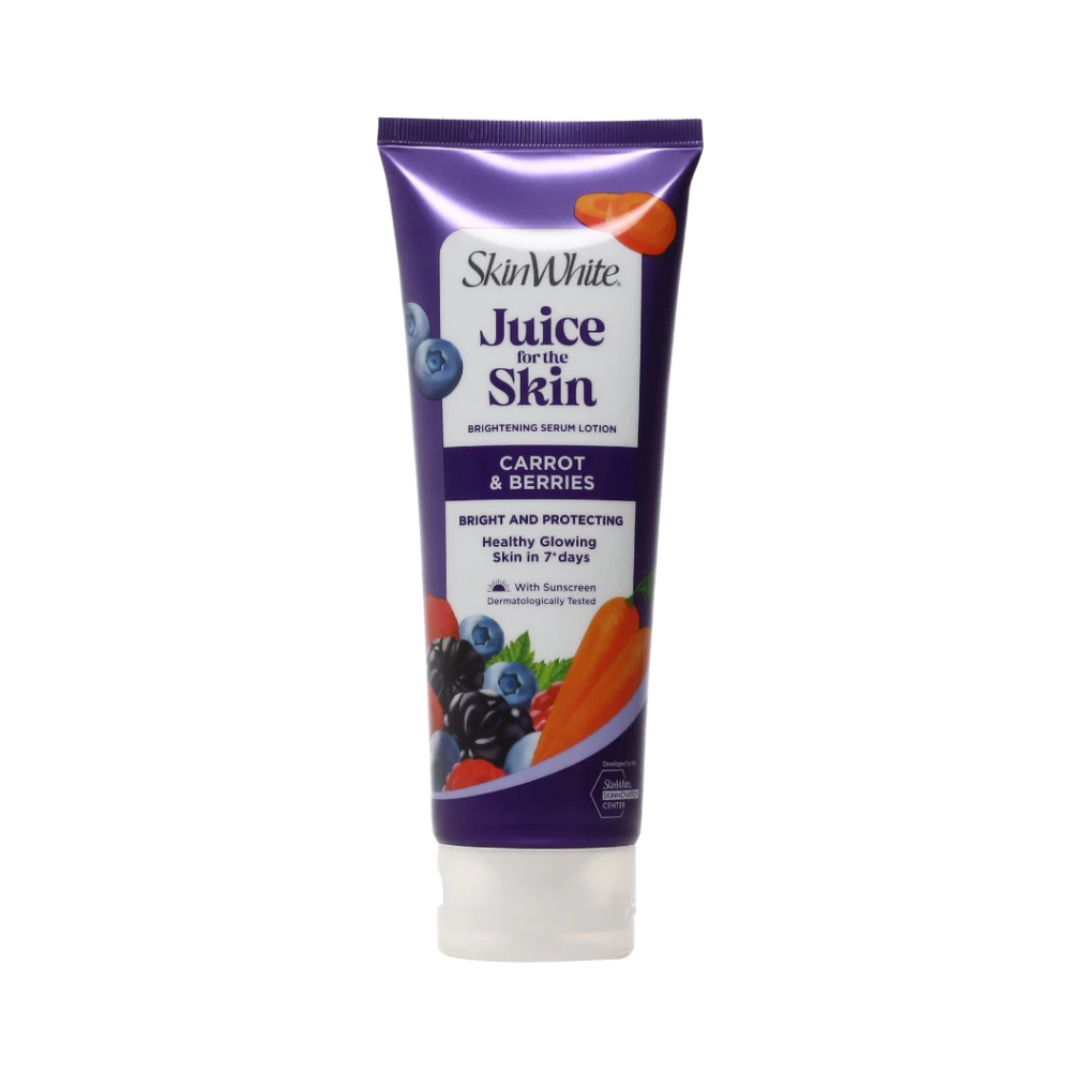 SKINWHITE Juice For The Skin Brightening Serum Lotion (Carrot & Berries) 180ml