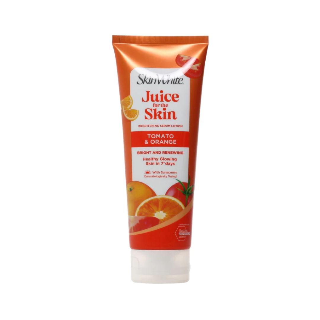 SKINWHITE Juice For The Skin Brightening Serum Lotion (Tomato & Orange) 180ml
