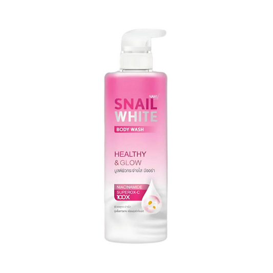 SNAILWHITE Body Wash (Healthy & Glow Niacinamide Superox-C 100x) by NAMU LIFE 500ml