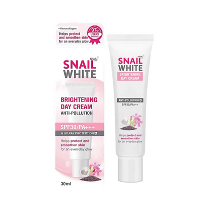 SNAILWHITE Brightening Day Cream (Anti-Pollution, SPF30PA+++) by NAMULIFE 30ml