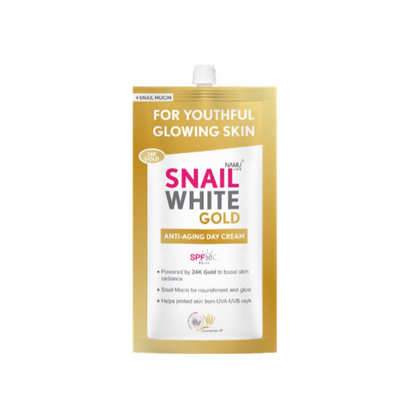 SNAILWHITE Gold Anti-Aging Day Cream SPF30+ by NAMU LIFE | Choose Size