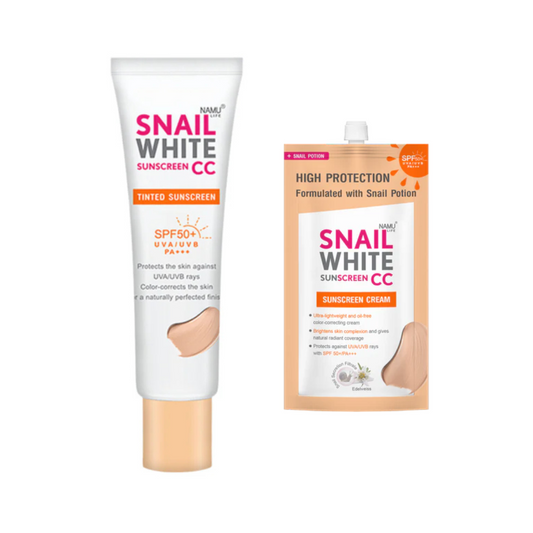 SNAILWHITE Sunscreen CC SPF50+ UVA/UVB PA+++ by NAMU LIFE