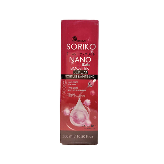 SORIKO Nano White Booster Serum (Moisture & Whitening) by SO BEAUTY 300ml
