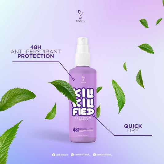 Saskin Kilikilified Deodorant Spray 100ml