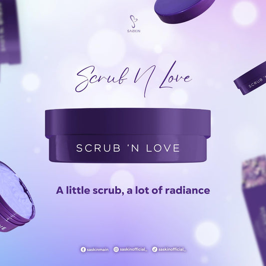 Saskin Scrub n Love Body Scrub 200ml