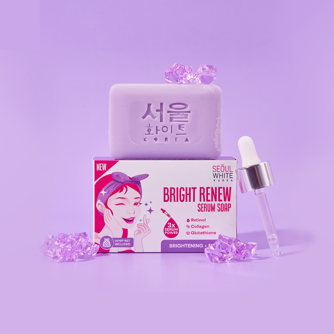 Seoul White Korea Bright Renew (3x Serum Power) Serum Soap 90g