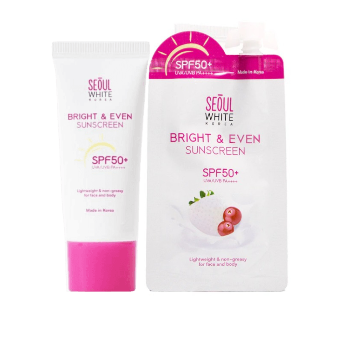 Seoul White Korea Bright & Even Sunscreen (SPF50+ UVA/UVB PA++++)