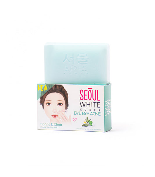 Seoul White Korea Bye Bye Acne Bright & Clear Pimple-Fighting Bar Soap 60g