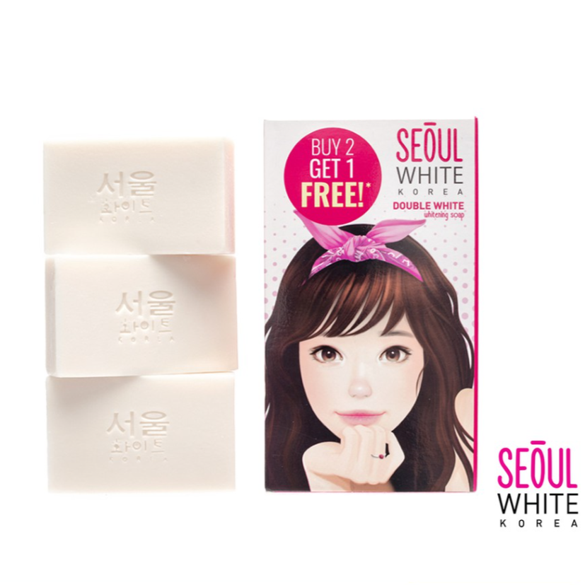 Seoul White Korea Double White Soap | 3 x 120g