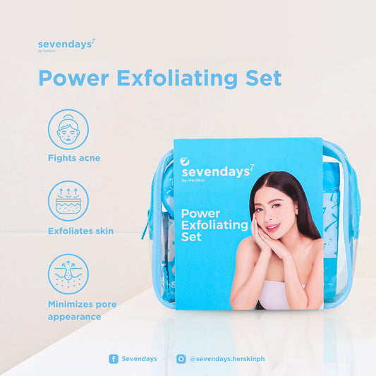 SevenDays Power Exfoliating Rejuvenating Set by HerSkin 7days