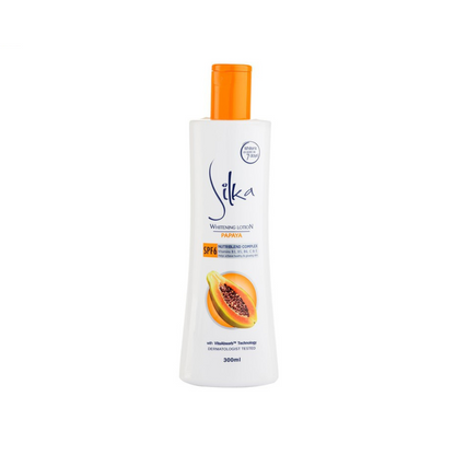 SILKA Whitening Lotion (Papaya SPF6) | Choose Size