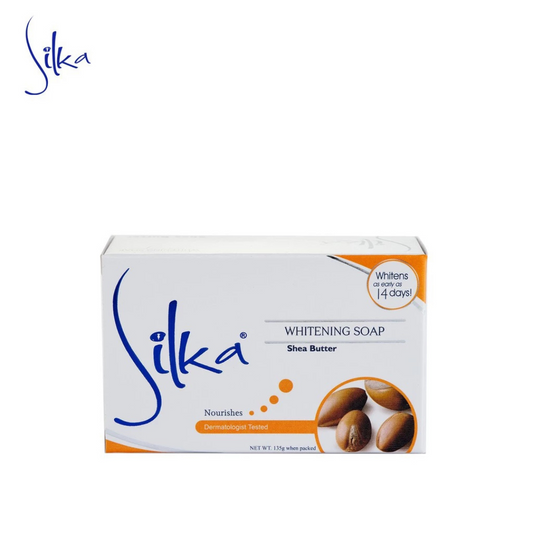 Silka Whitening Soap (Shea Butter) 135g