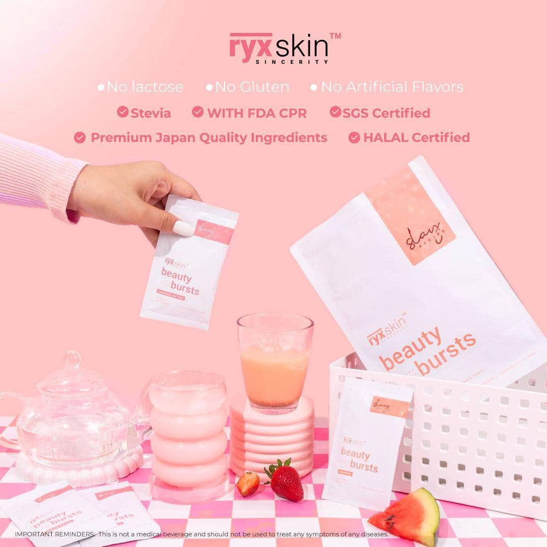 Slay Recipe Beauty Burst Milky Powder Mix by RyxSkin Sincerity (Net Weight 180g)