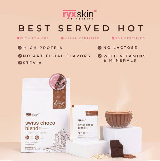 Slay Recipe Swiss Choco Blend Meal Replacement Drink by RyxSkin Sincerity