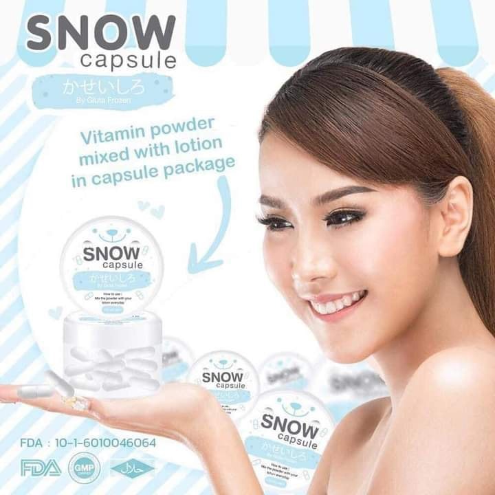 Snow Powder Capsule by Gluta Frozen (30 Capsules)