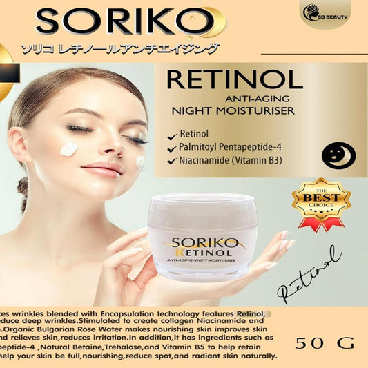 Soriko Retinol Anti-Aging Night Moisturiser 50g