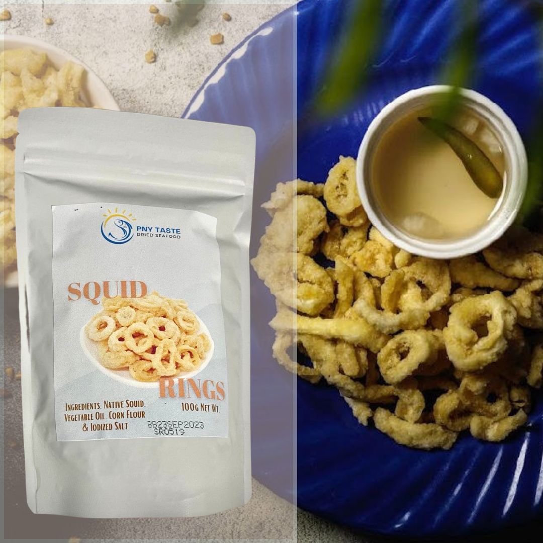 Squid Rings Snack Net Wt. 100g