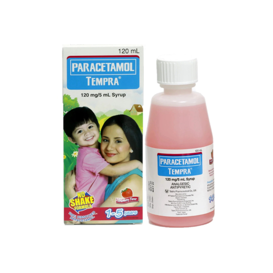 TEMPRA Syrup (Strawberry Flavor) 120ml