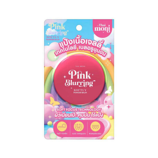 THAI MONI Pink Blurring Softly Powdered Balm 8g