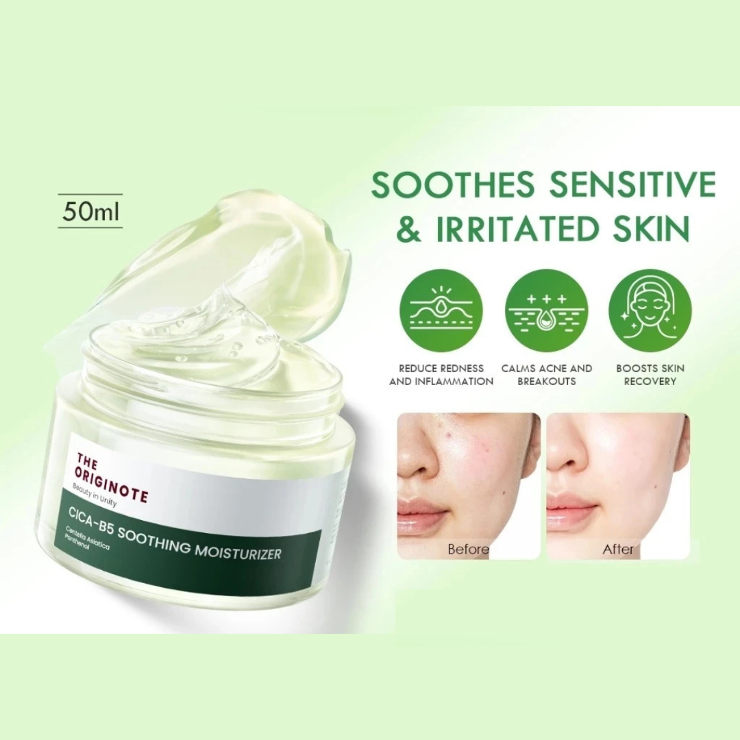 THE ORIGINOTE Soothing Moisturizer (Cica-B5) 50ml
