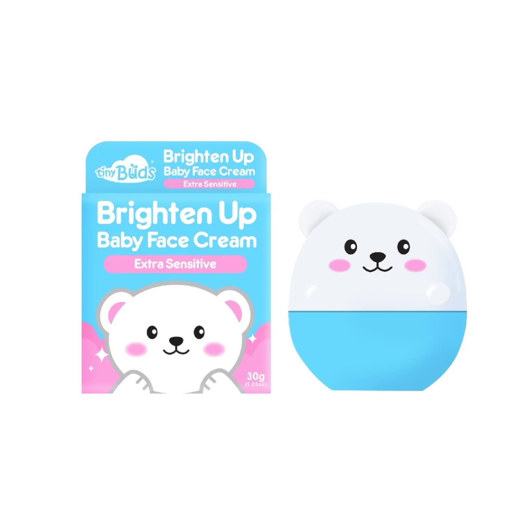 TINY BUDS Brighten Up Baby Face Cream (Extra Sensitive) 30g