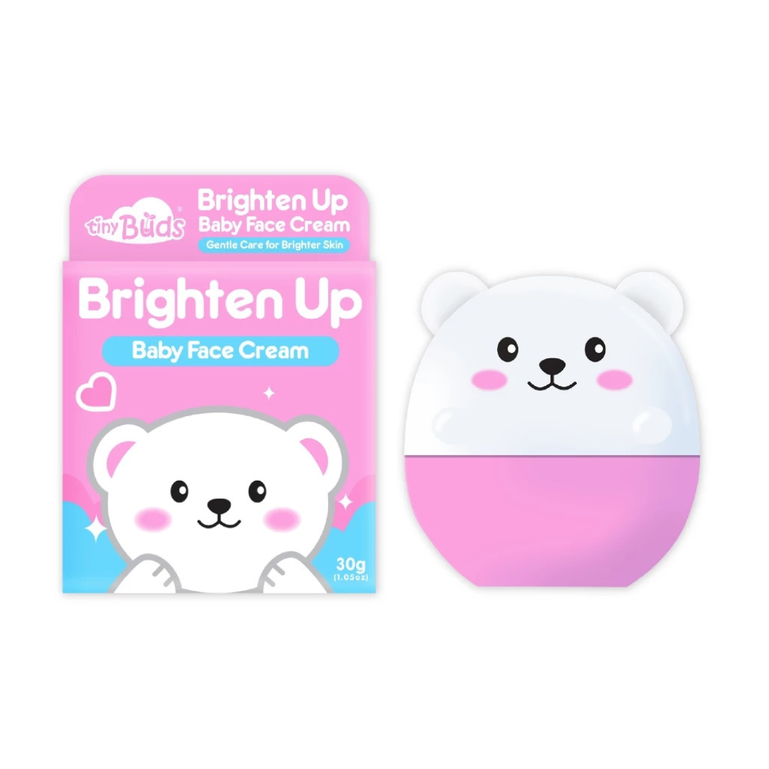 TINY BUDS Brighten Up Baby Face Cream (Gentle Care) 30g