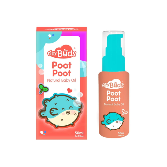 TINY BUDS Natural Baby Oil (Poot Poot) 50ml