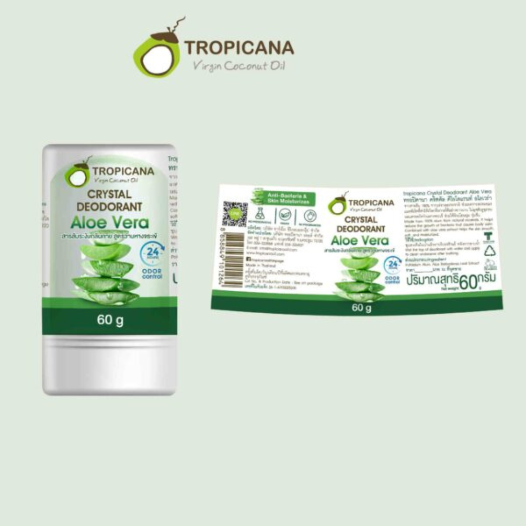 TROPICANA Crystal Deodorant (Aloe Vera) 60g