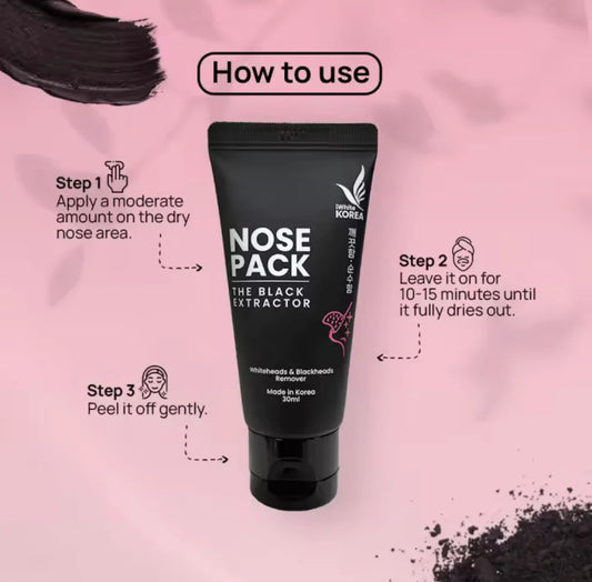 iWhite Korea Glow Nose Pack: The Black Extractor