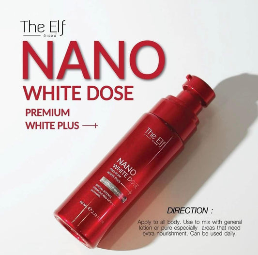 The Elf Nano White Dose Premium White Plus + Net Wt. 60ml