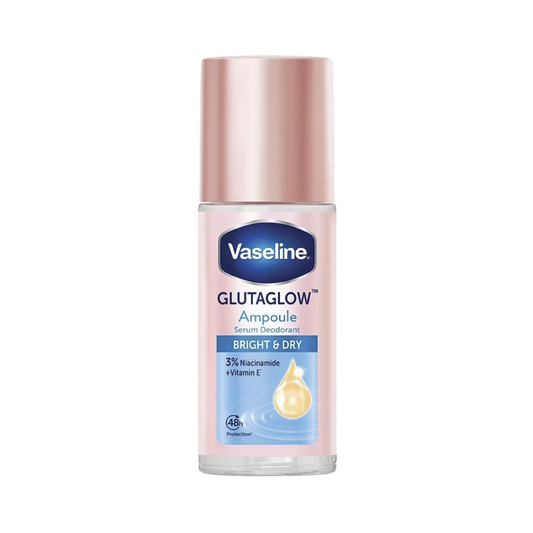 VASELINE GlutaGlow Ampoule Serum Deodorant Roll (Bright & Dry) 45ml
