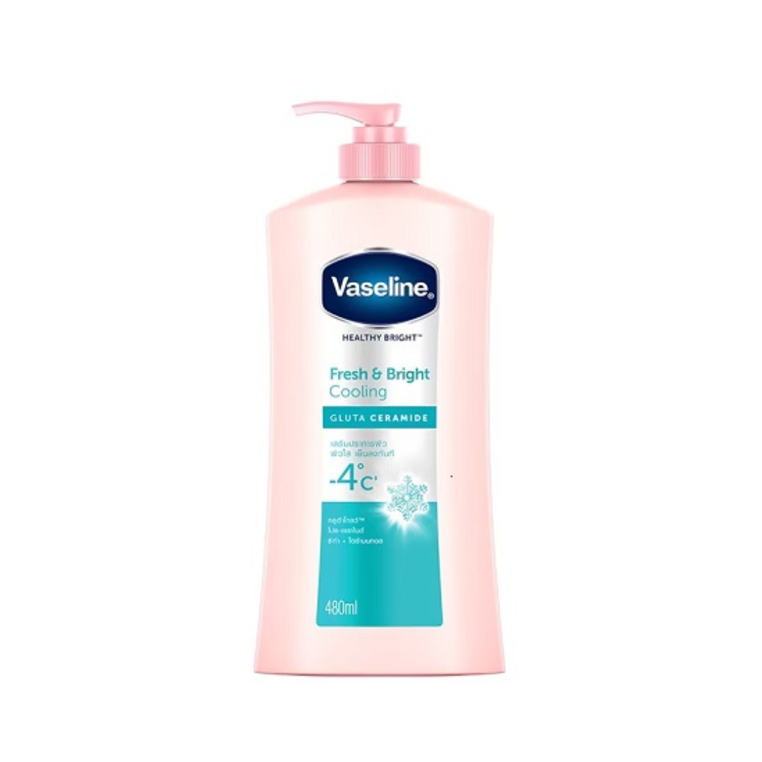 VASELINE Healthy Fresh & Bright Gluta Ceramide Lotion (Cooling) 480ml