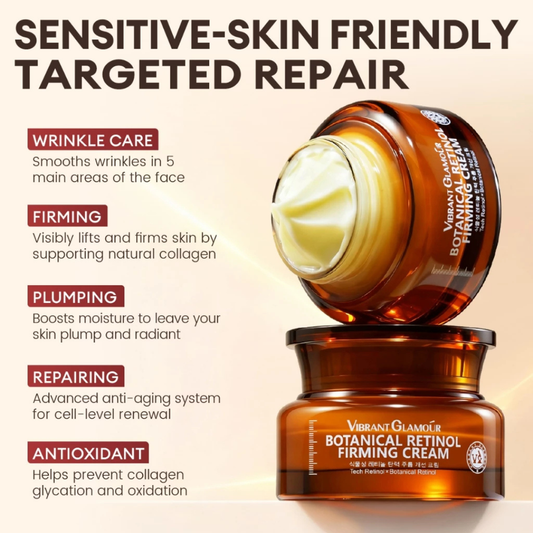 VIBRANT GLAMOUR Botanical Retinol Firming Cream 30g