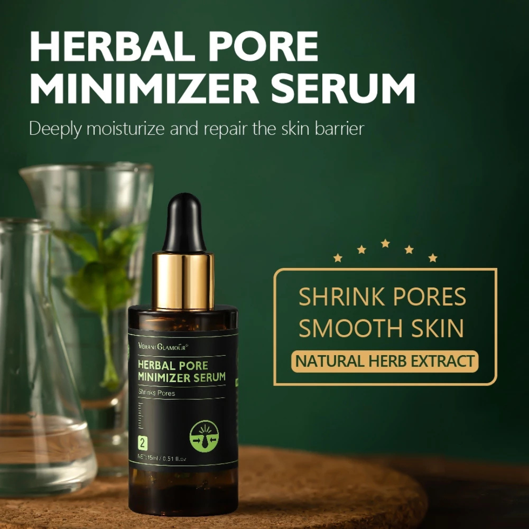 VIBRANT GLAMOUR Herbal Pore Minimizer Serum (Shrink Pores) 15ml