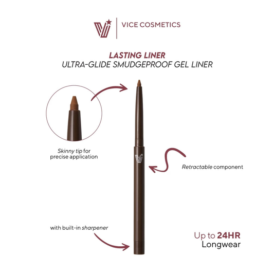VICE CO. Lasing Liner Smudgeproof Gel Liner