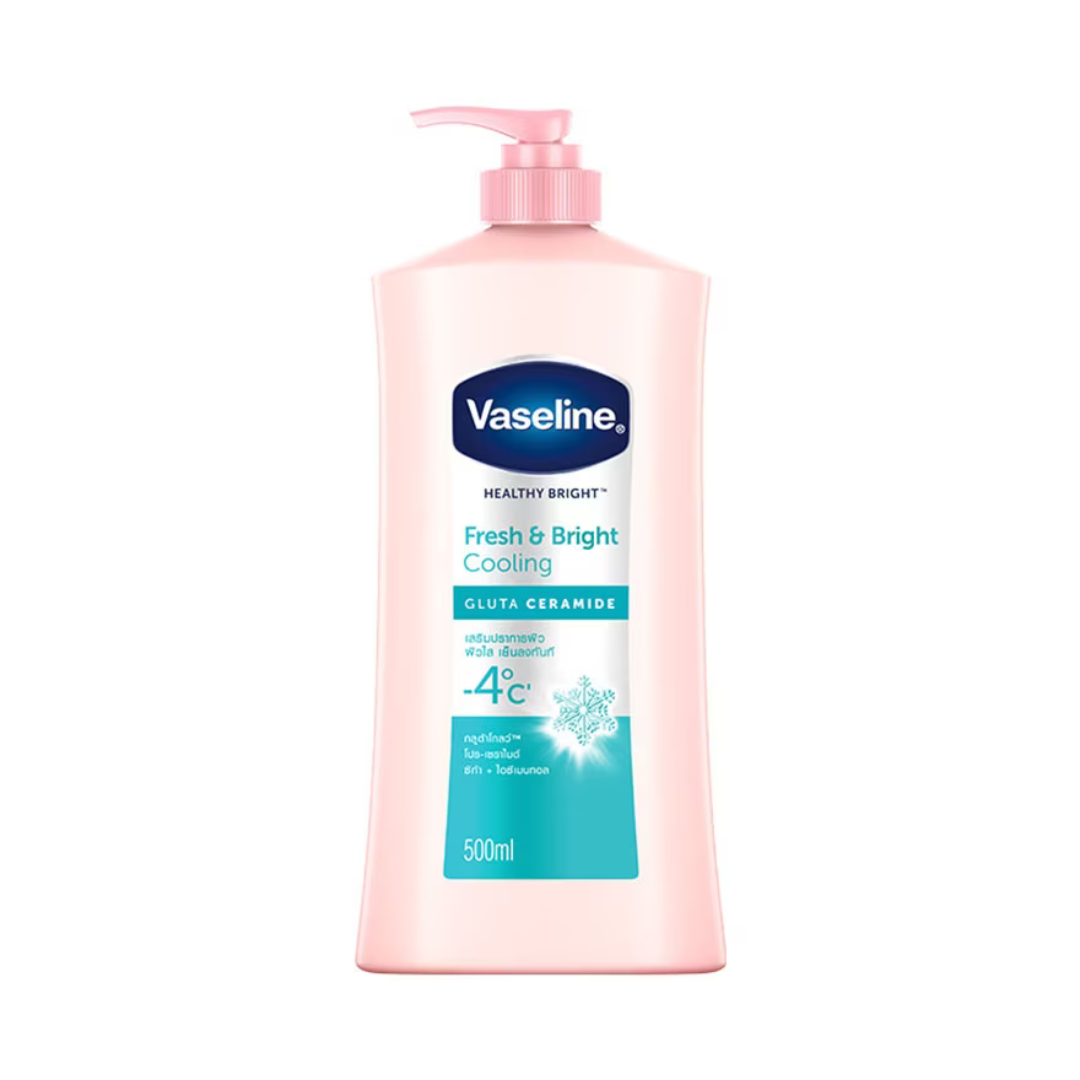 Vaseline Healthy Bright Fresh & Bright Cooling Gluta Ceramide Lotion 500ml