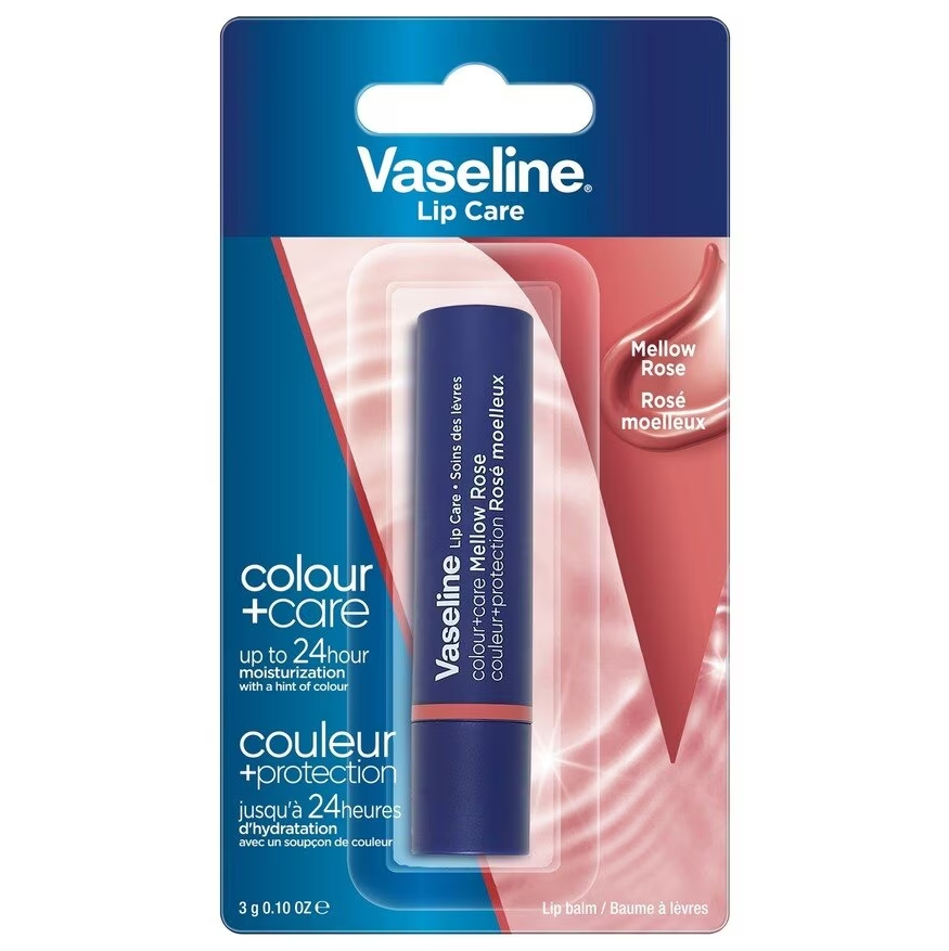 Vaseline Lip Care (Colour + Care) 3g mellow rose