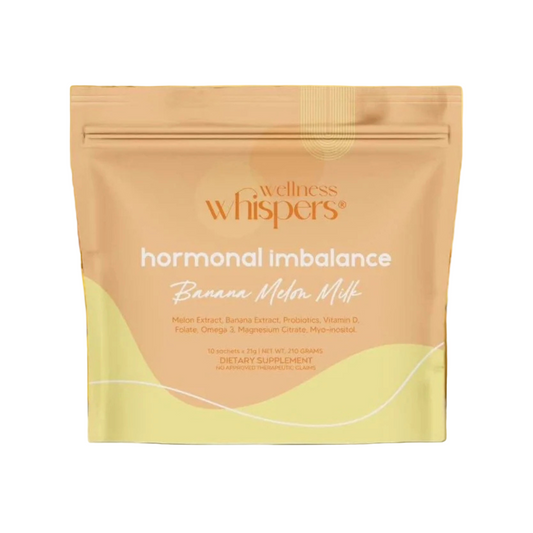WELLNESS WHISPERS Hormonal Imbalance (Banana Melon Milk) - 10 Sachets