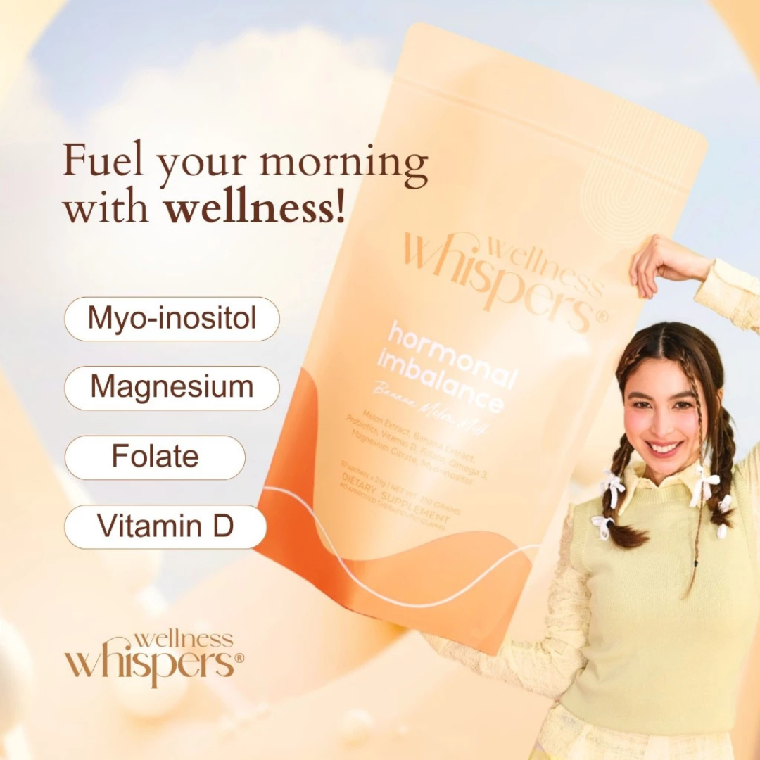 WELLNESS WHISPERS Hormonal Imbalance (Banana Melon Milk) - 10 Sachets