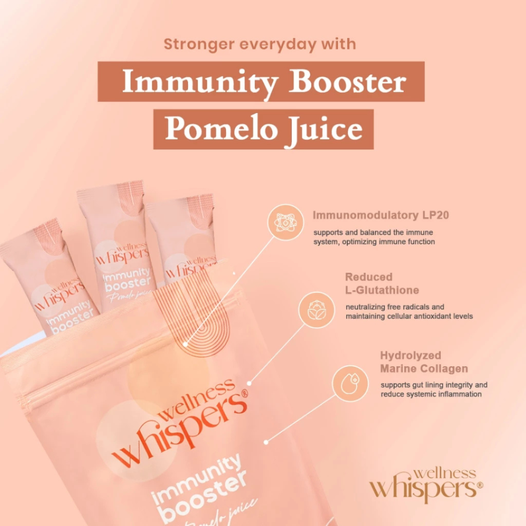 WELLNESS WHISPERS Immunity Booster (Pomelo Juice) - 10 Sachets