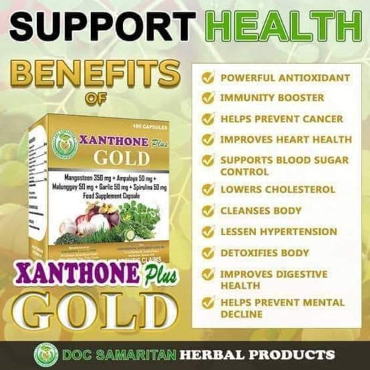 XANTHONE Plus Gold 500mg | 10 Capsule