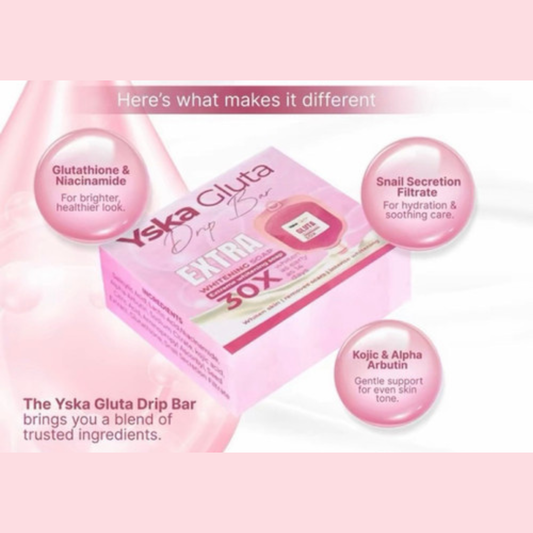 YSKA GLUTA Drip Bar Expre Whitening Soap 70g