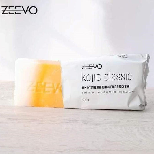 Zeevo Classic Kojic 10x Intense Whitening Face & Body Bar Soap 135g