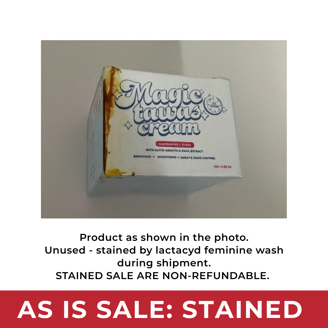 [STAINED SALE] HIKARI Magic Tawas Cream (Niacinamide) 10g