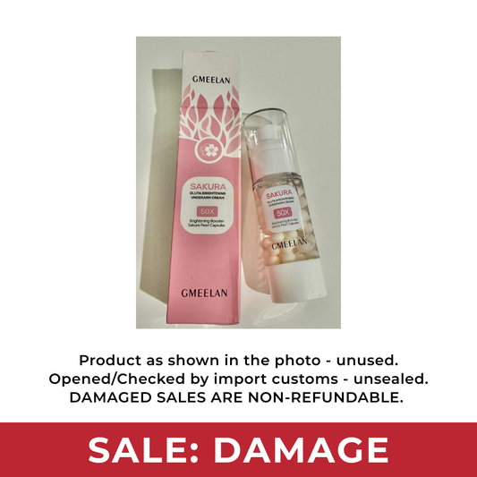 [DAMAGED SALE] GMEELAN Sakura Gluta Brightening Underarm Cream 30g