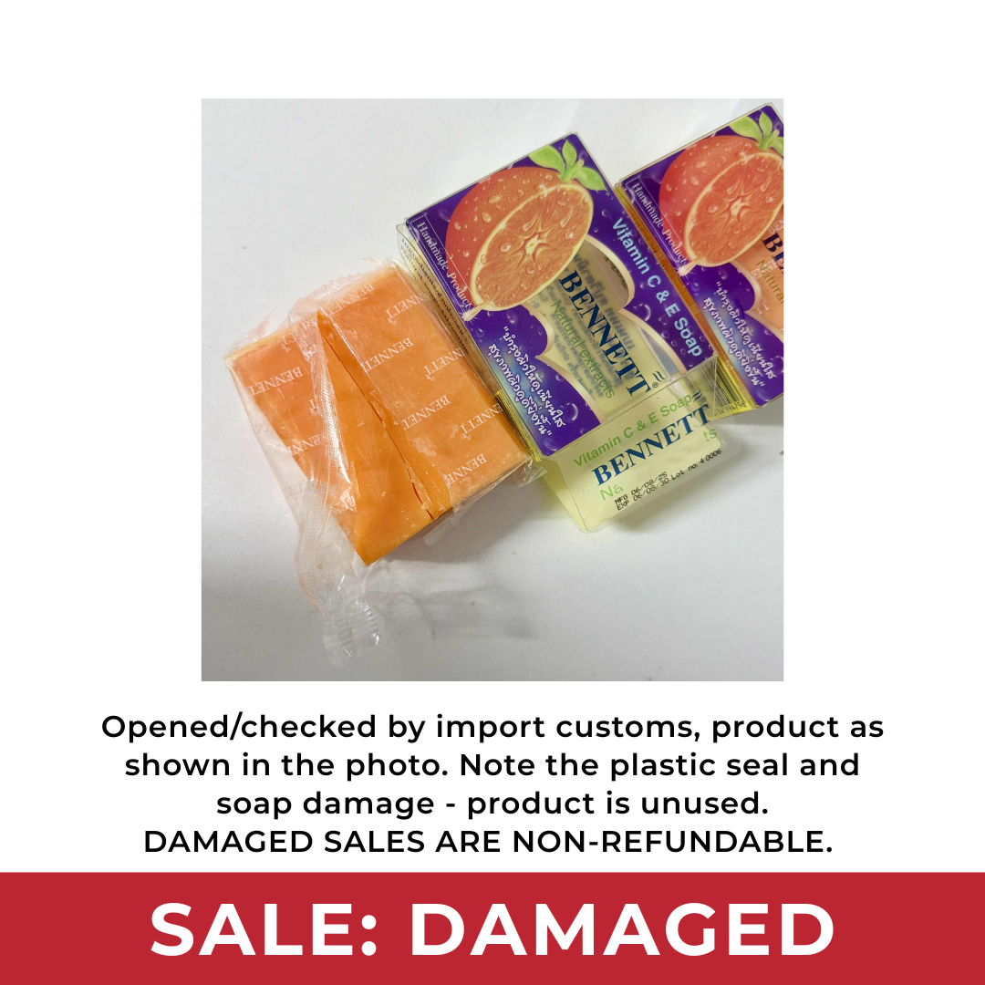 [DAMAGE SALE] BENNETT Soap (Vitamin C&E) 130g