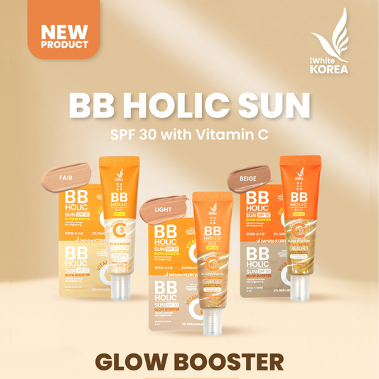 iWhite Korea BB Holic Sun Tint SPF30 Tint (Vitamin C Glow Booster + Niacinamide) 25mL