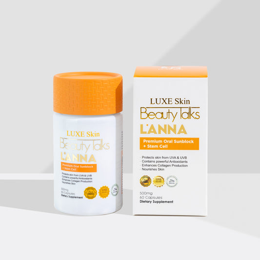 Luxe Slim Beauty Talks Lanna (Premium Oral Sunblock + Stem Cell) 60 Capsules