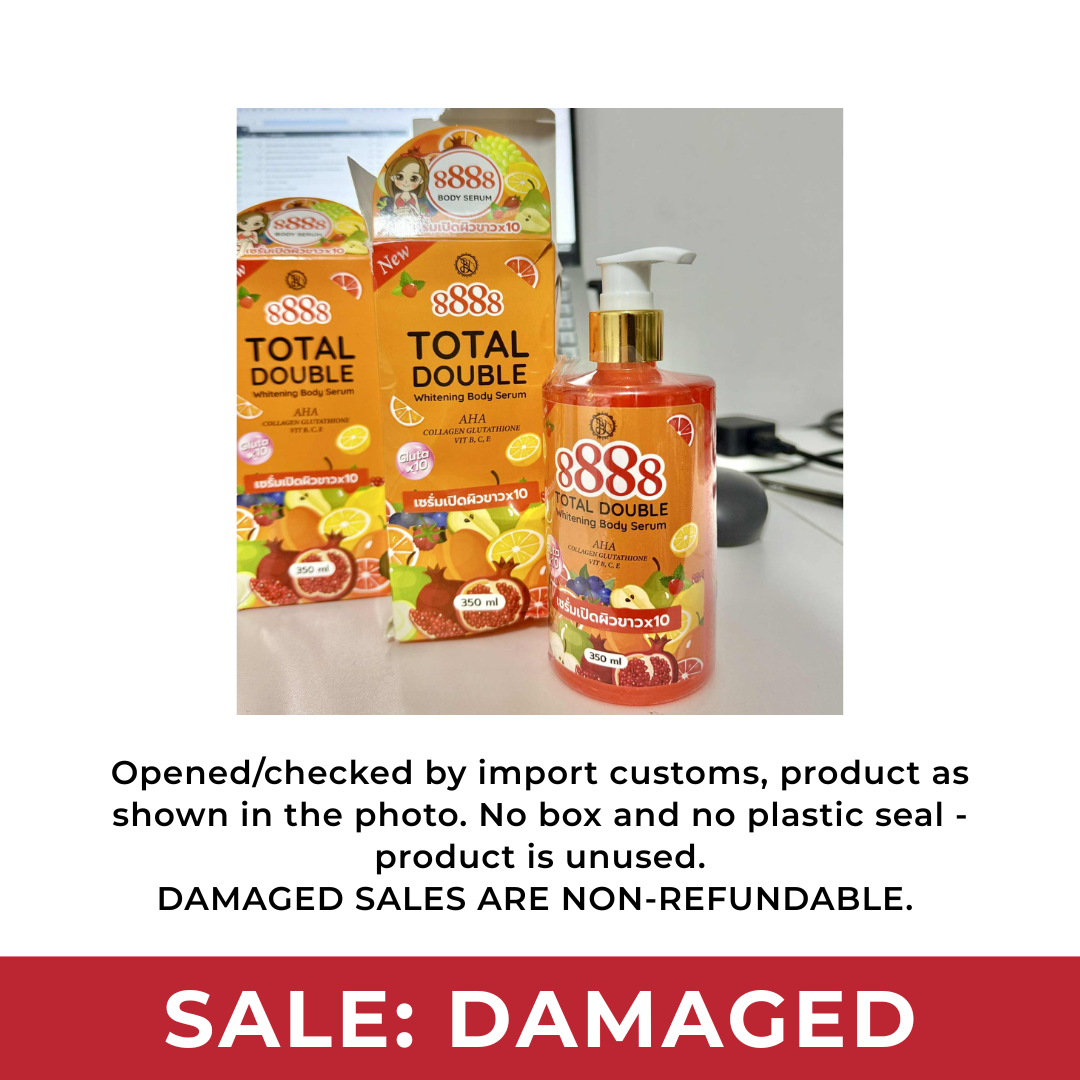[DAMAGE SALE] 8888 Total Double Whitening Body Serum 350ml