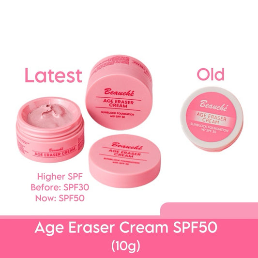 Beauche Age Eraser Cream Sunblock Foundation SPF50 10g